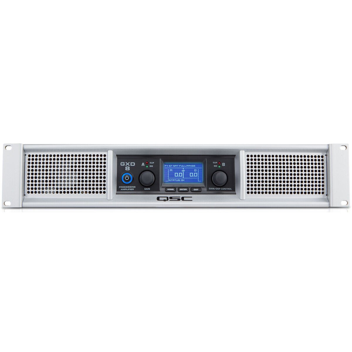 QSC GXD8 パワーアンプ　下段 QSC GXD8 パワーアンプ 下段